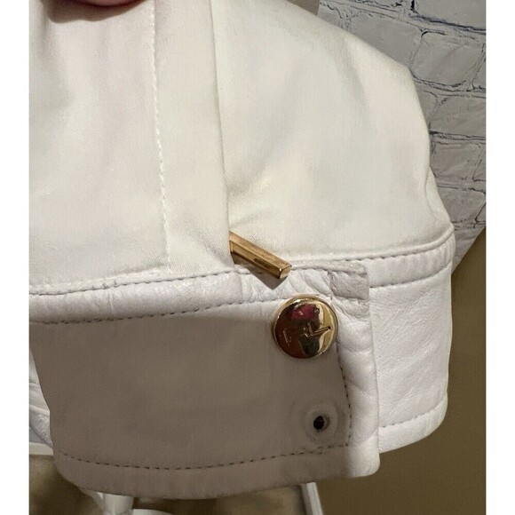 Ralph Lauren Golf Women's Jacket White Zip Up Zippered Pockets Medium - Picture 4 of 14